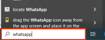 Search For Whatsapp