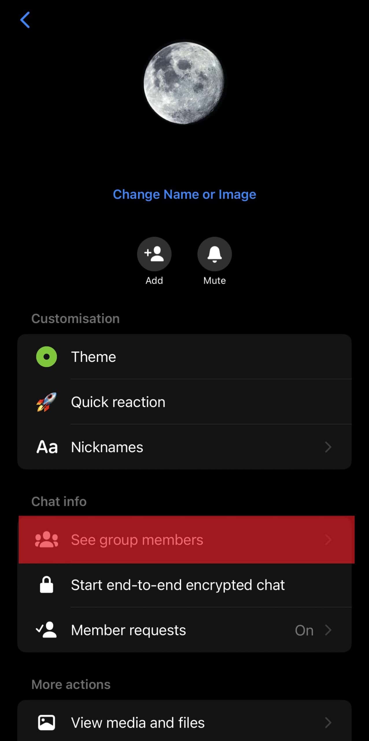 See Group Members On Messenger