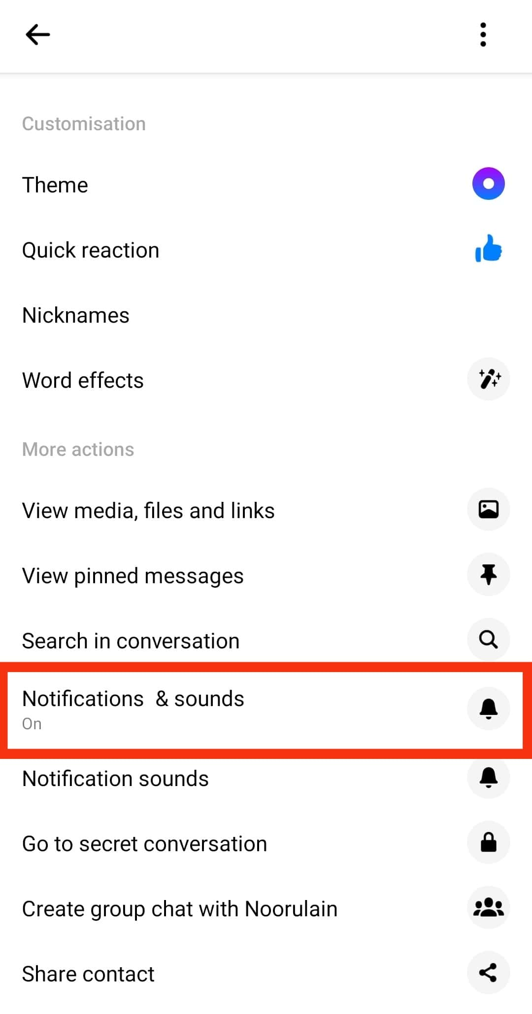 Select Notifications &Amp; Sounds