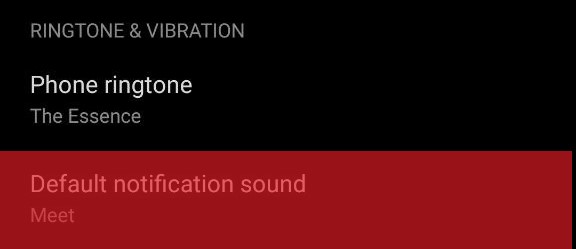 Select Default Notification Sound