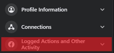Select Logged Actions And Other Activity