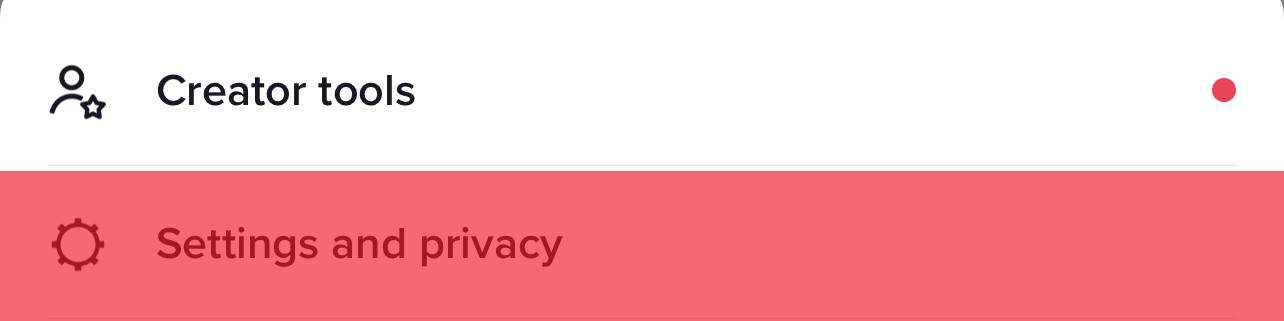 Select Settings And Privacy