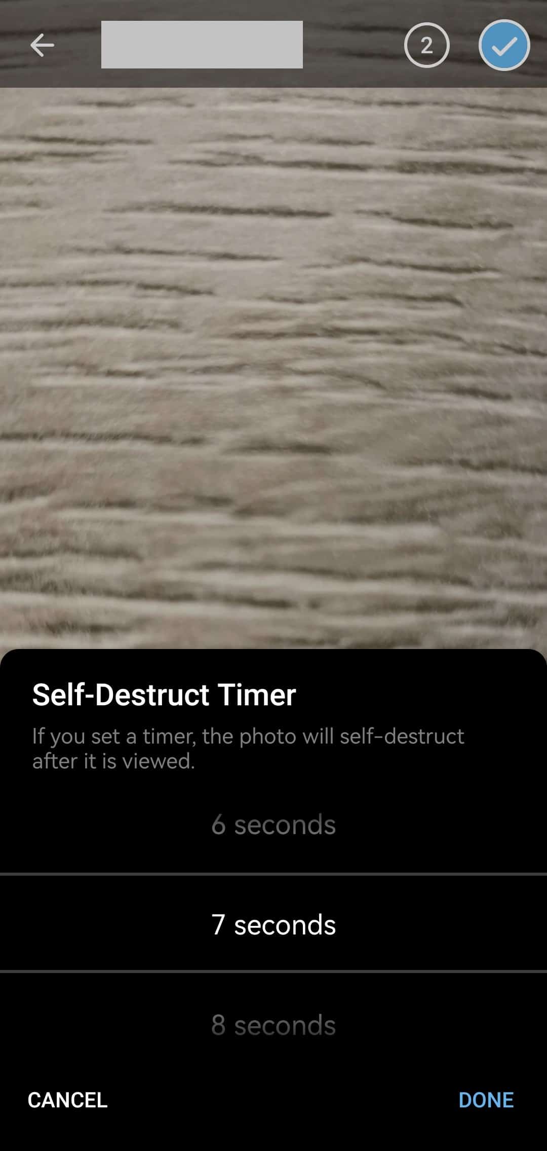 Self-Destruct Timer On Telegram