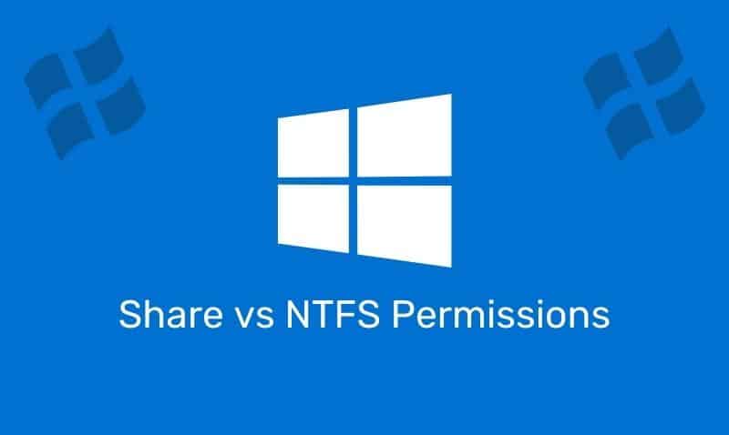 Share Vs Ntfs Permissions