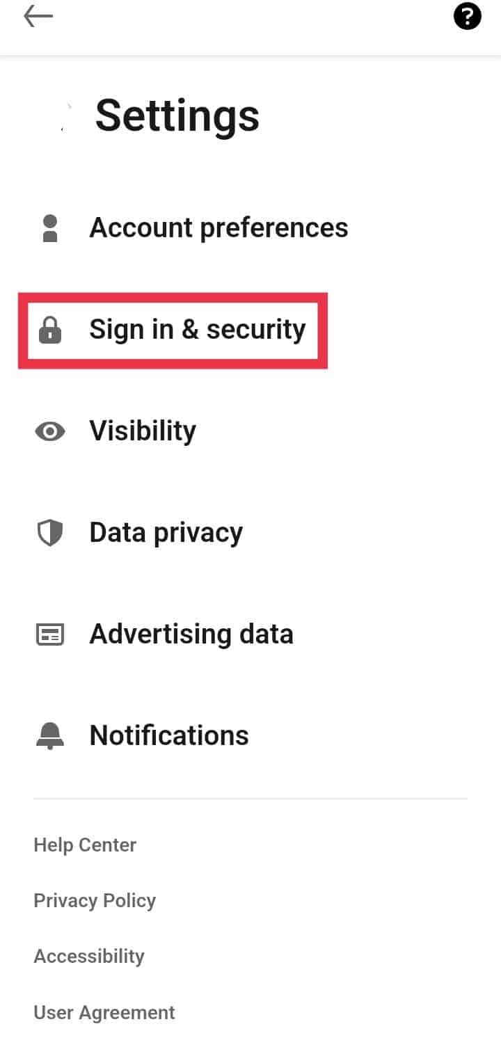 Sign In Security Linkedin