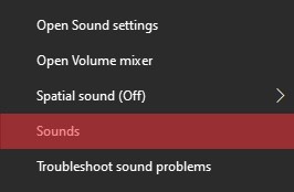 Sounds Option