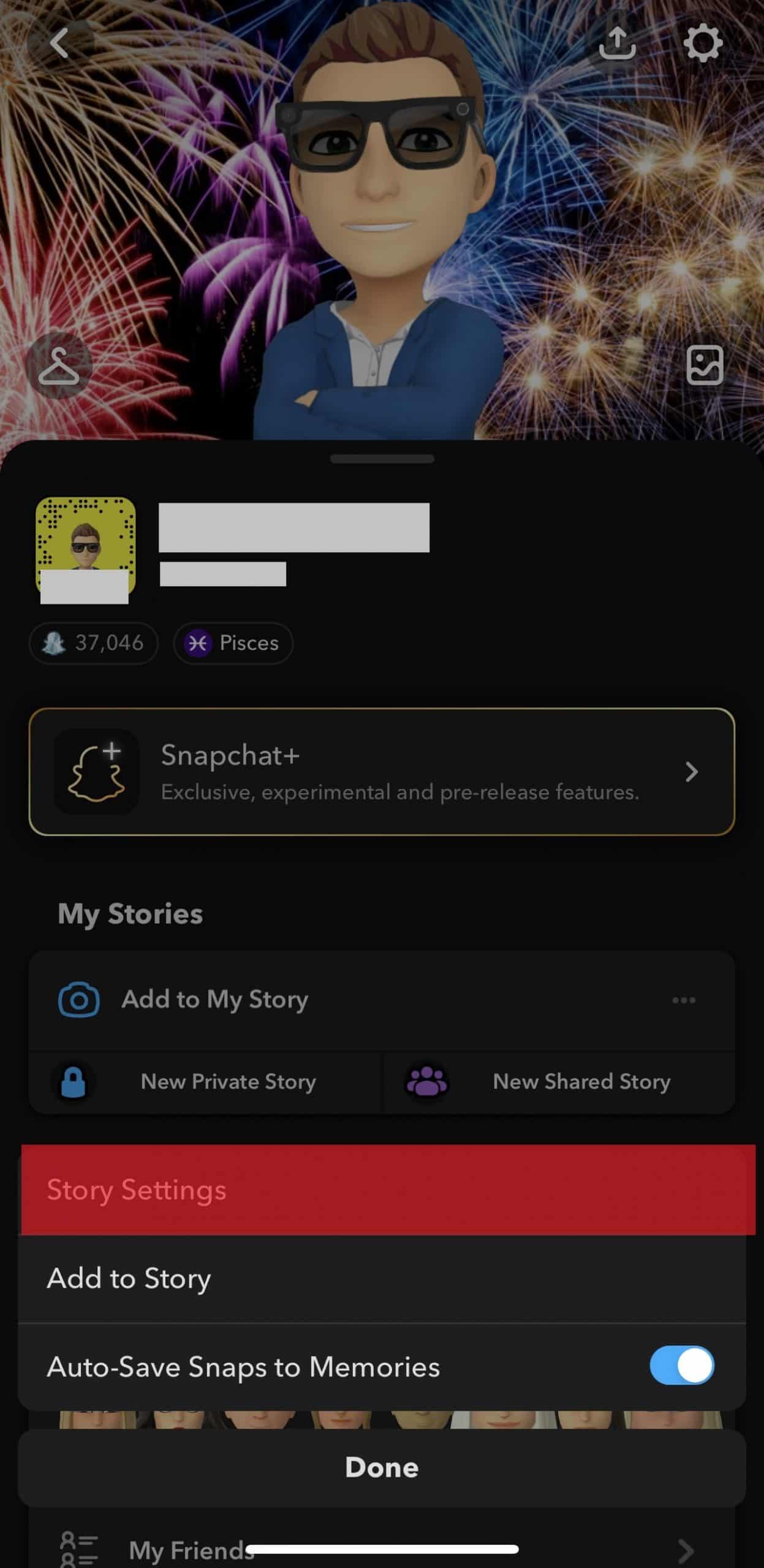Story Settings On Snapchat