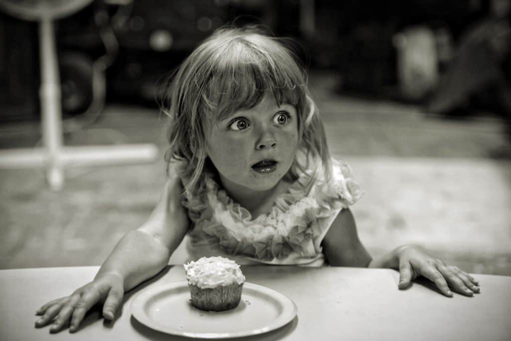 Surprised Little Girl