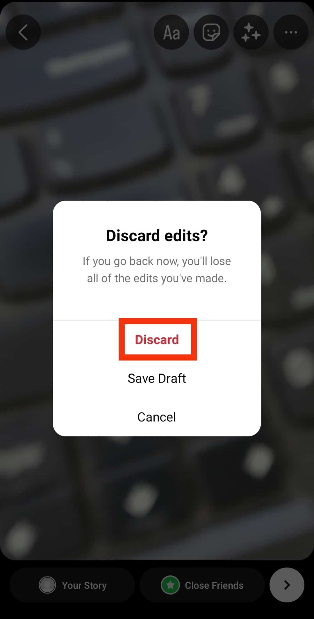 Tap On Discard