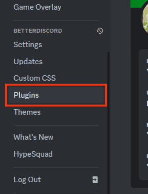 Tap On The “Plugins”
