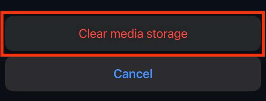 Tapping Clear Media Storage Again