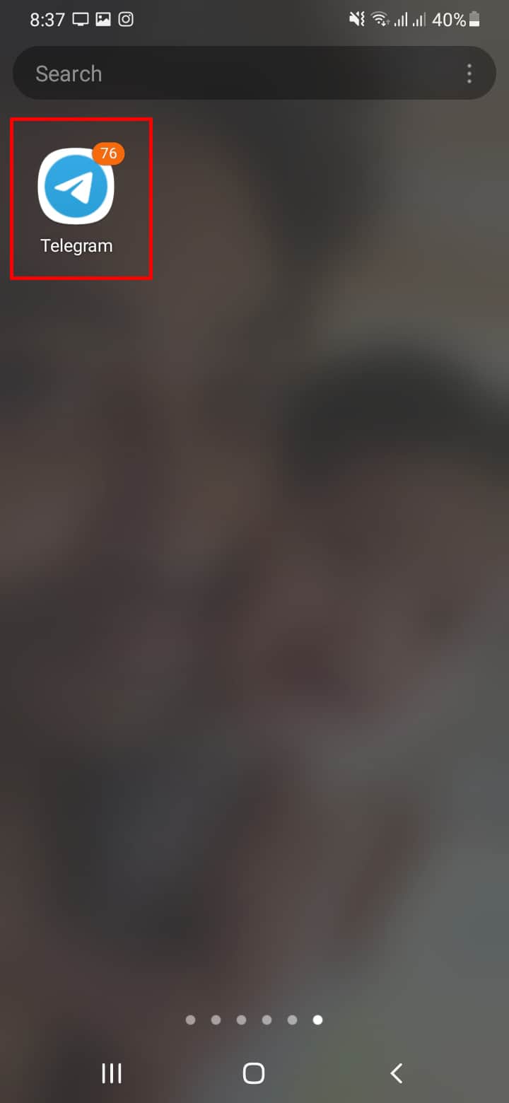 Telegram Android App Icon