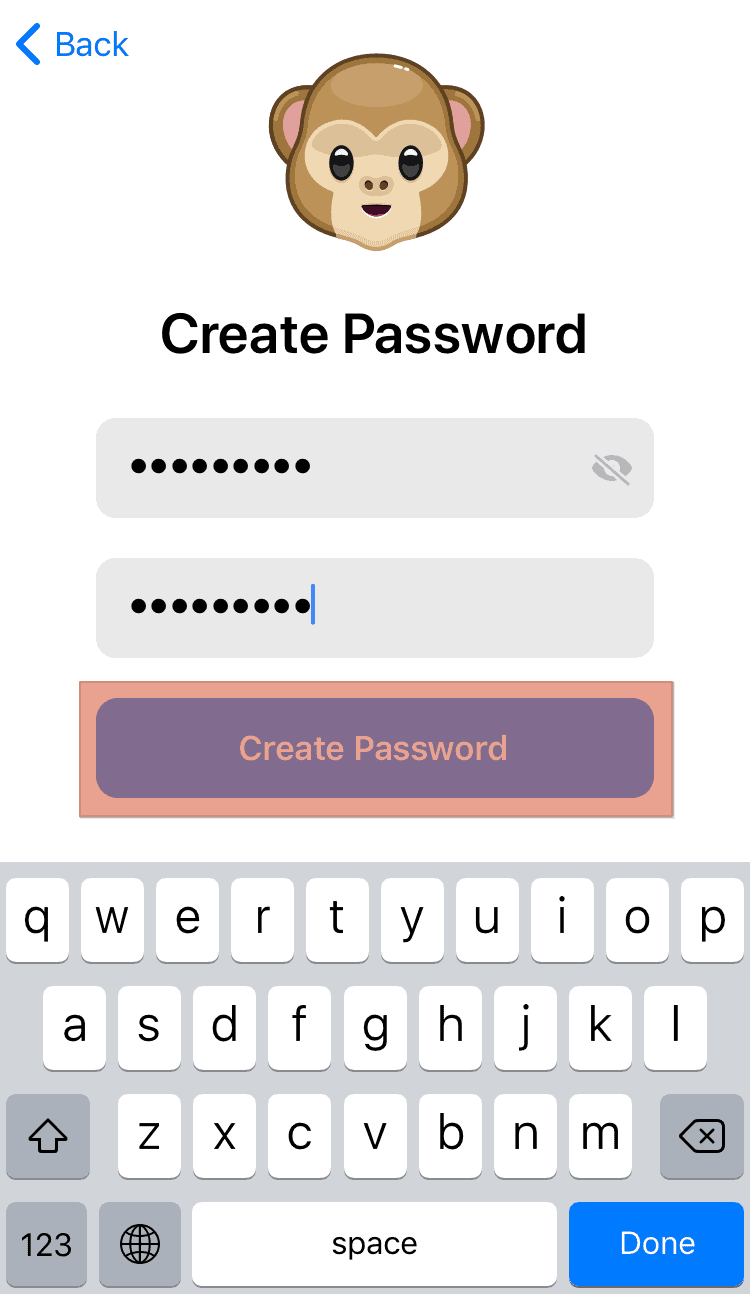 Telegram Create Password Icon