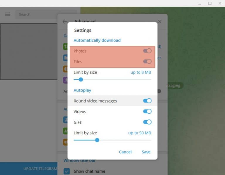 Telegram (software) visual data 3
