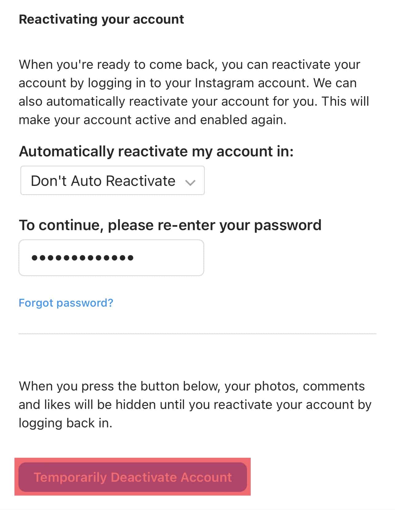 What Does a Deactivated Insta Account Look Like  - 74