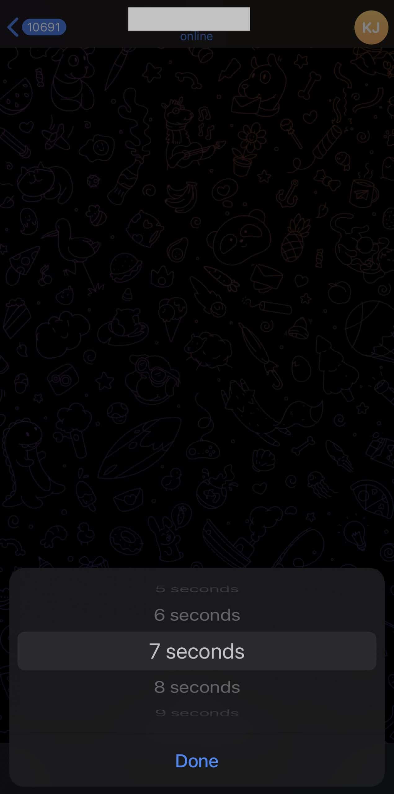 Time Picker On Telegram