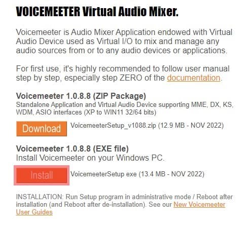 Voicemeeter