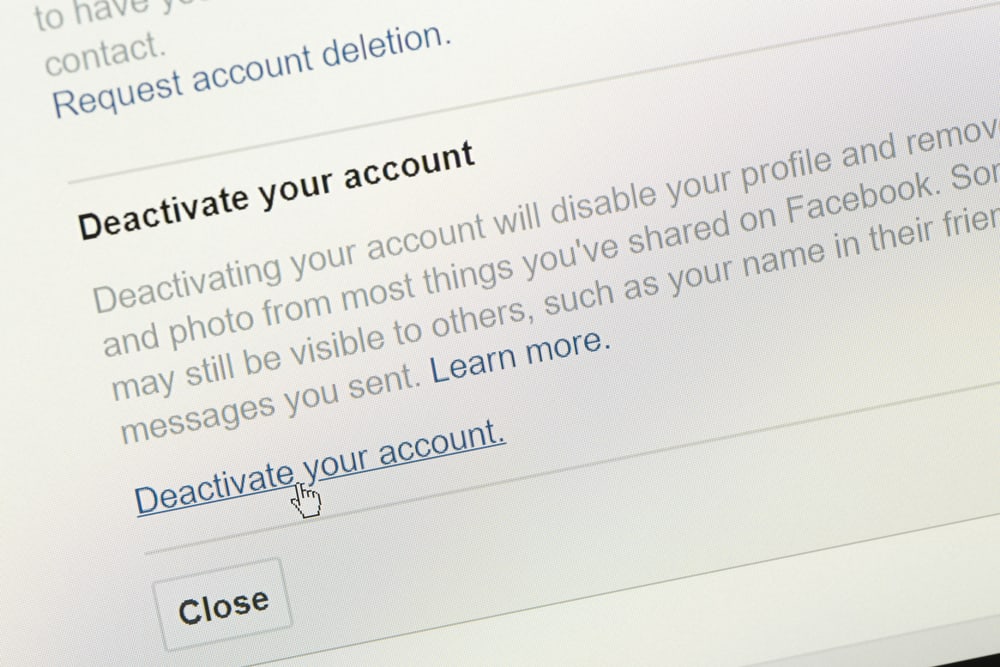 What Does A Deactivated Messenger Account Look Like