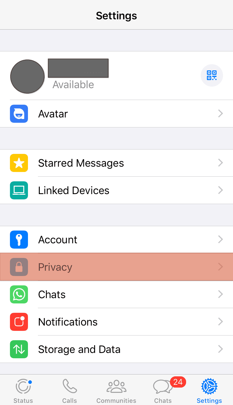 Whatsapp Privacy