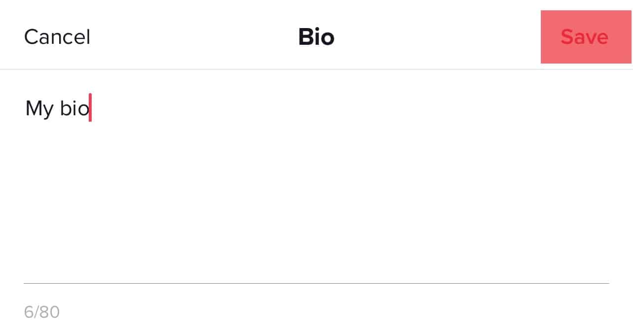 Where Is the Bio on TikTok  - 50