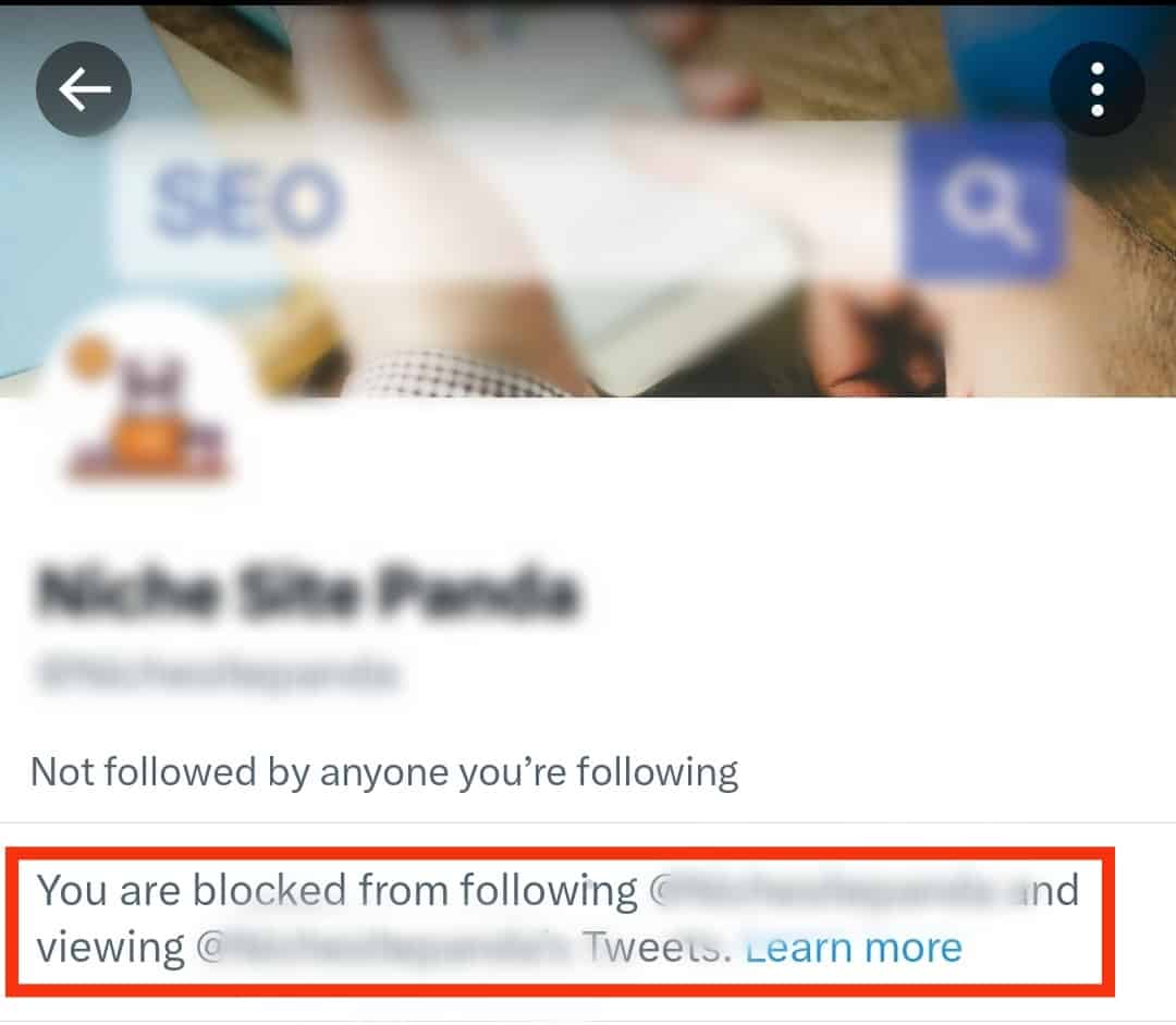 You Will See A Message Saying They Have Blocked You