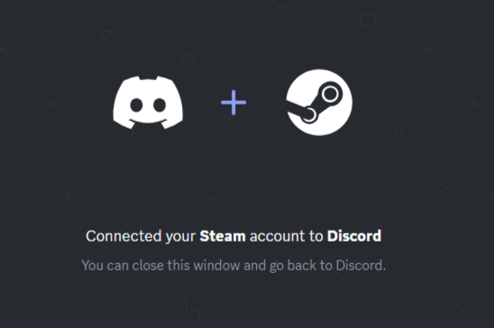 Your Steam Will Be Connected To Discord 